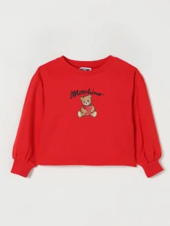 Felpa basic Moschino in cotone con logo