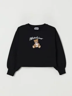 Felpa basic Moschino in cotone con logo