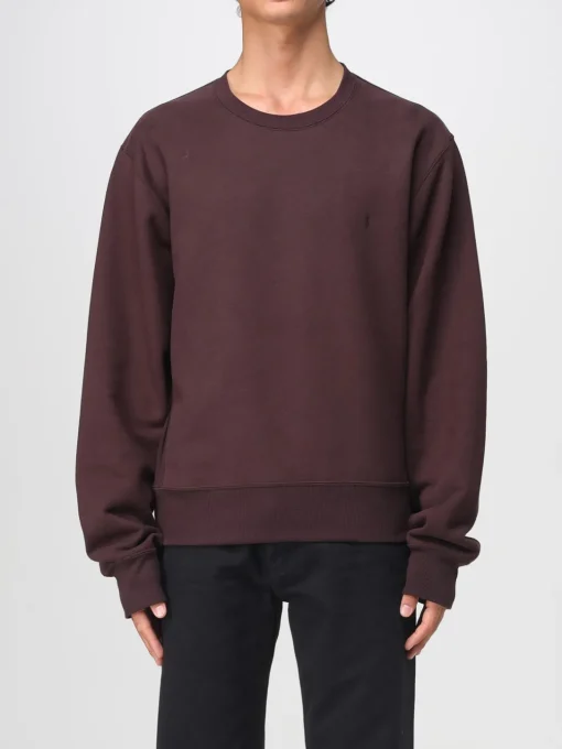 Felpa basic Saint Laurent in cotone