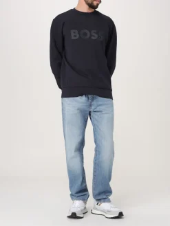 Felpa Boss in cotone stretch