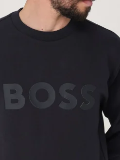 Felpa Boss in cotone stretch