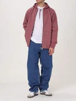 Felpa Carhartt Wip in cotone con zip