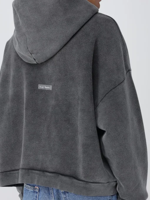 Felpa con cappuccio Acne Studios in cotone