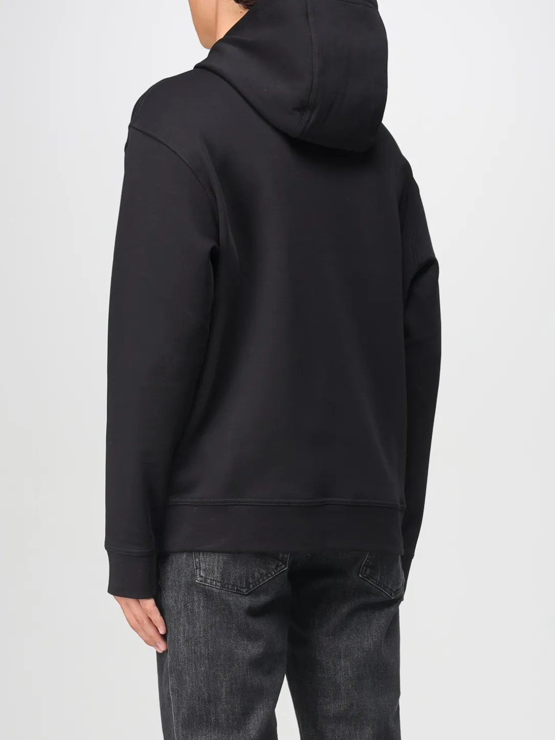 Felpa con cappuccio Armani Exchange in misto cotone