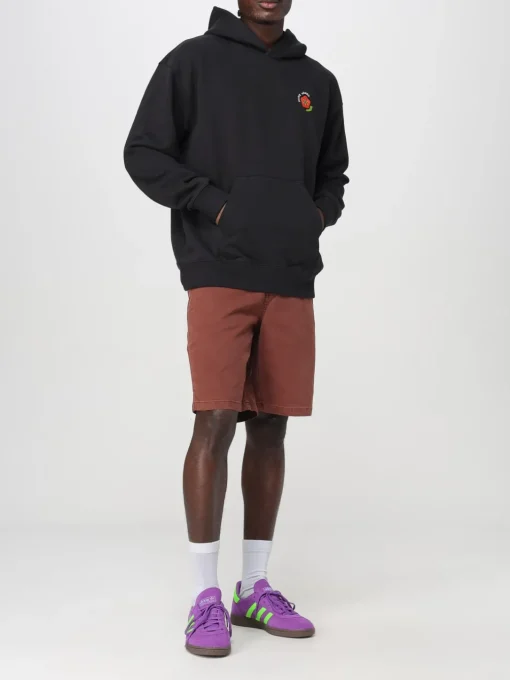 Felpa con cappuccio con logo fiore Kenzo