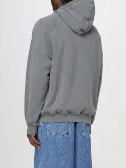 Felpa con cappuccio e logo Sunnei