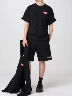 Felpa con cappuccio e logo Diesel