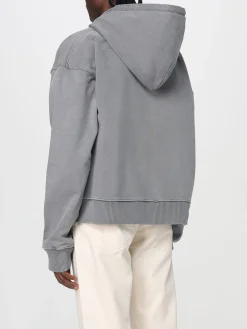 Felpa con cappuccio e slogan Story Mfg.