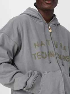 Felpa con cappuccio e slogan Story Mfg.