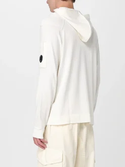 Felpa con cappuccio in cotone C.P. Company