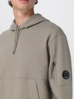 Felpa con cappuccio in cotone C.P. Company