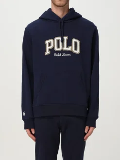 Felpa con cappuccio Polo Ralph Lauren in misto cotone