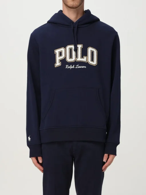 Felpa con cappuccio Polo Ralph Lauren in misto cotone