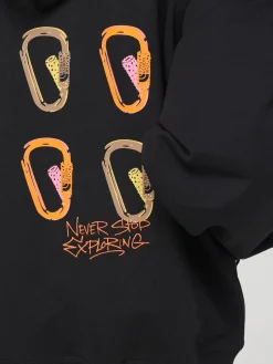 Felpa con cappuccio stampata The North Face