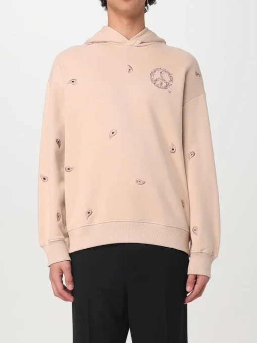 Felpa con cappuccio stampata Emporio Armani