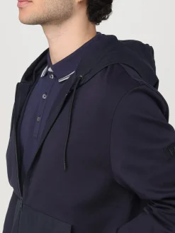 Felpa Fay in misto cotone con zip