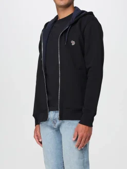 Felpa in cotone con logo Ps Paul Smith