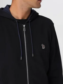 Felpa in cotone con logo Ps Paul Smith