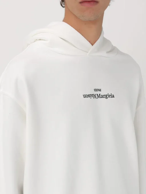 Felpa Maison Margiela in cotone con logo