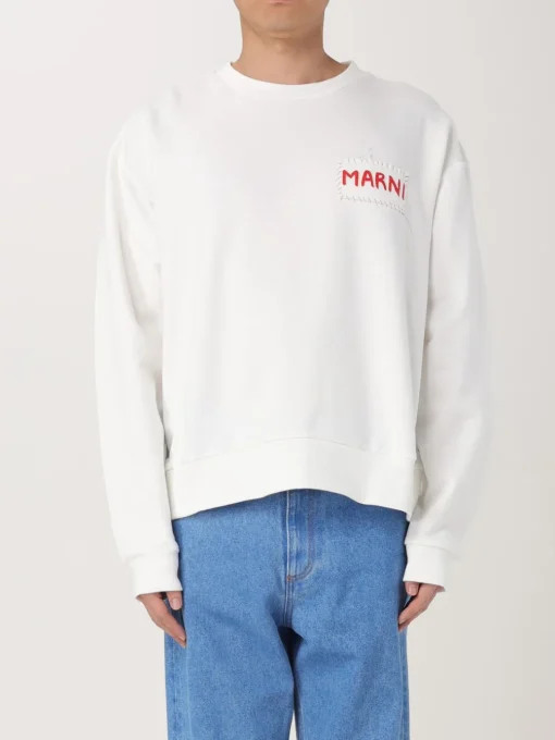 Felpa Marni in cotone con logo