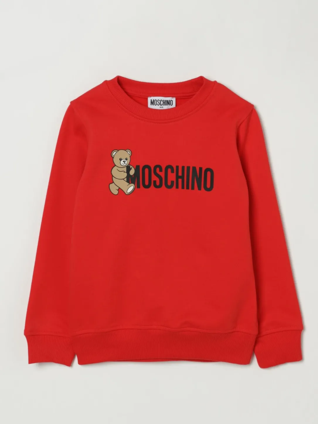 Felpa Moschino in cotone con logo