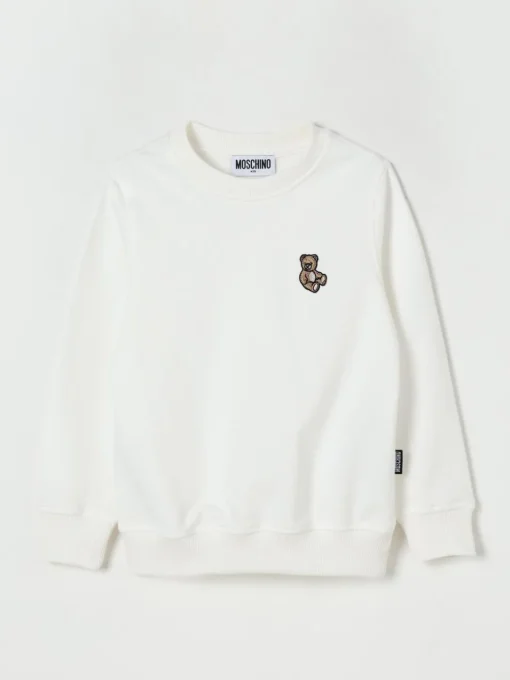 Felpa Moschino in cotone con logo