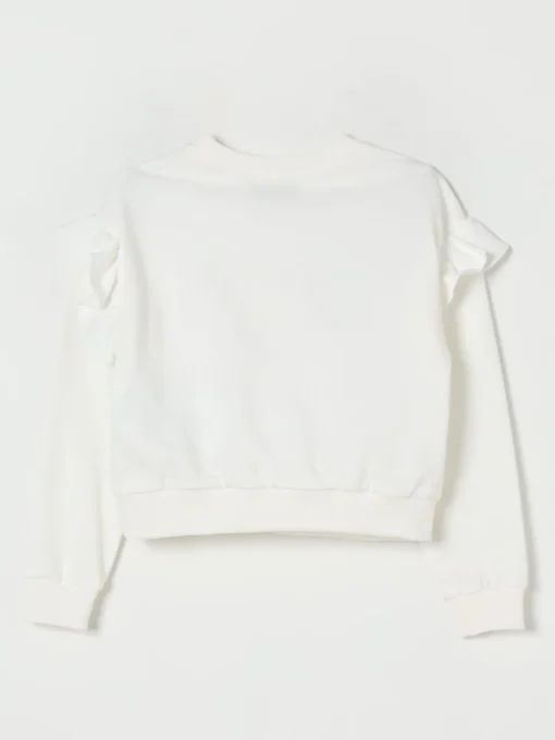 Felpa Moschino in cotone stretch con logo