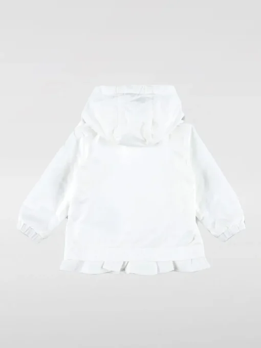 Giacca a vento con logo Moncler in nylon