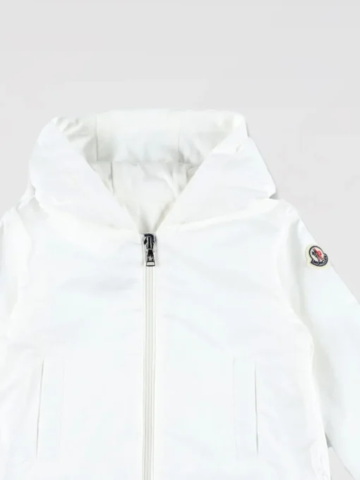 Giacca a vento con logo Moncler in nylon