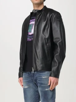 Giacca biker Diesel in pelle