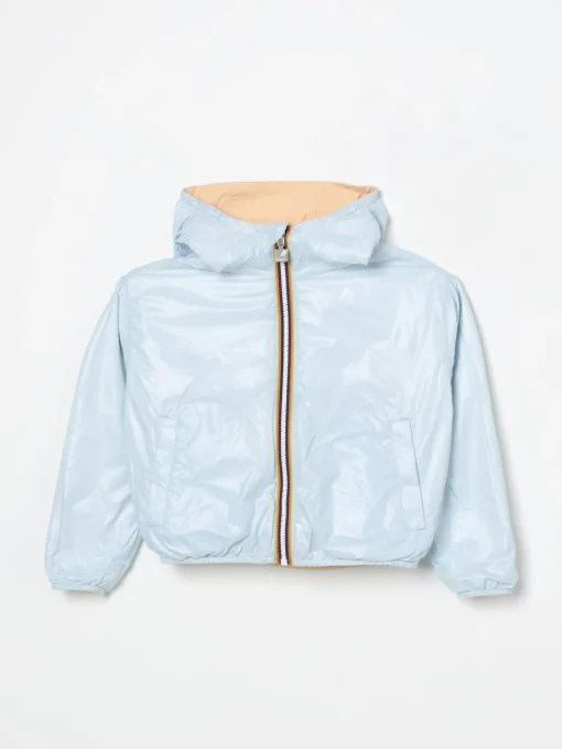 Giacca con cappuccio in nylon K-way