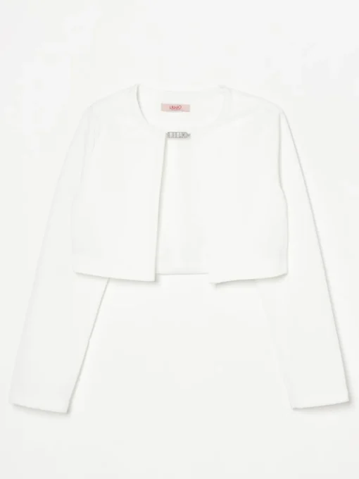 Giacca crop Liu Jo in jersey