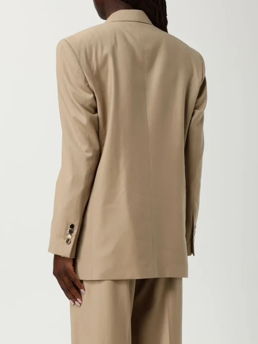 Giacca doppiopetto Lardini in lana e cashmere