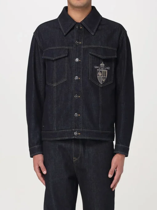 Giacca Fendi in denim di cotone