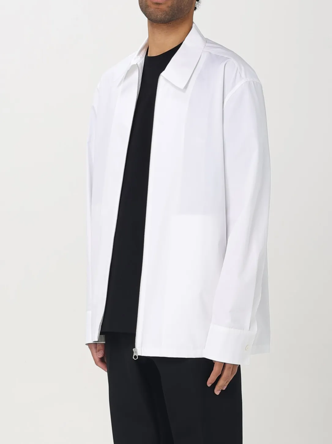 Giacca Jil Sander in cotone con zip