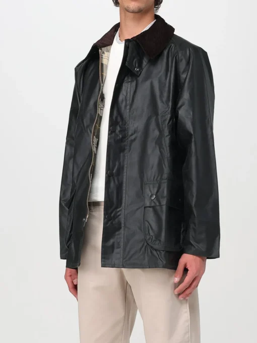 Giubbotto Barbour in cotone cerato
