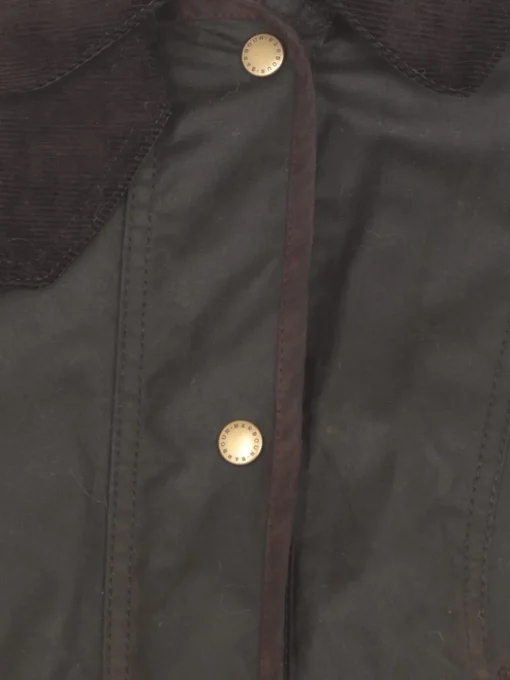 Giubbotto Barbour in cotone cerato