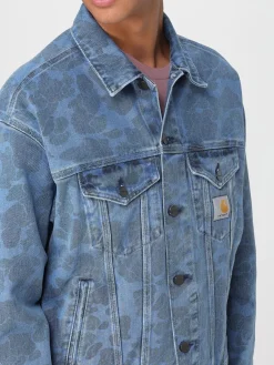Giubbotto Carhartt Wip in denim di cotone