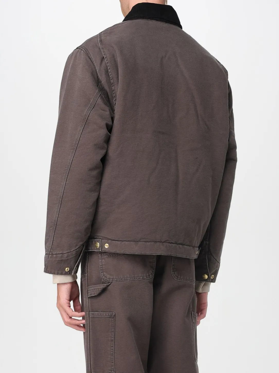 Giubbotto Carhatt Wip in denim di cotone organico