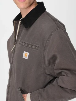 Giubbotto Carhatt Wip in denim di cotone organico