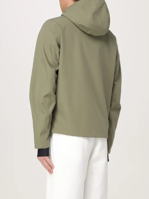 Giubbotto con cappuccio K-Way in nylon