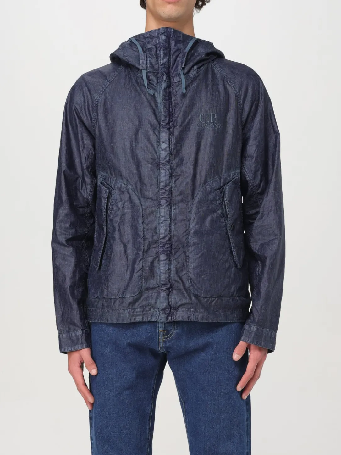 Giubbotto C.P. Company in misto cotone cerato