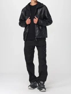 Giubbotto C.P. Company in nylon con cappuccio