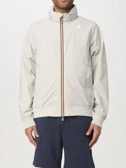 Giubbotto K-Way in nylon stretch