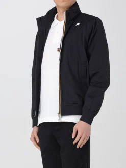 Giubbotto K-Way in nylon stretch