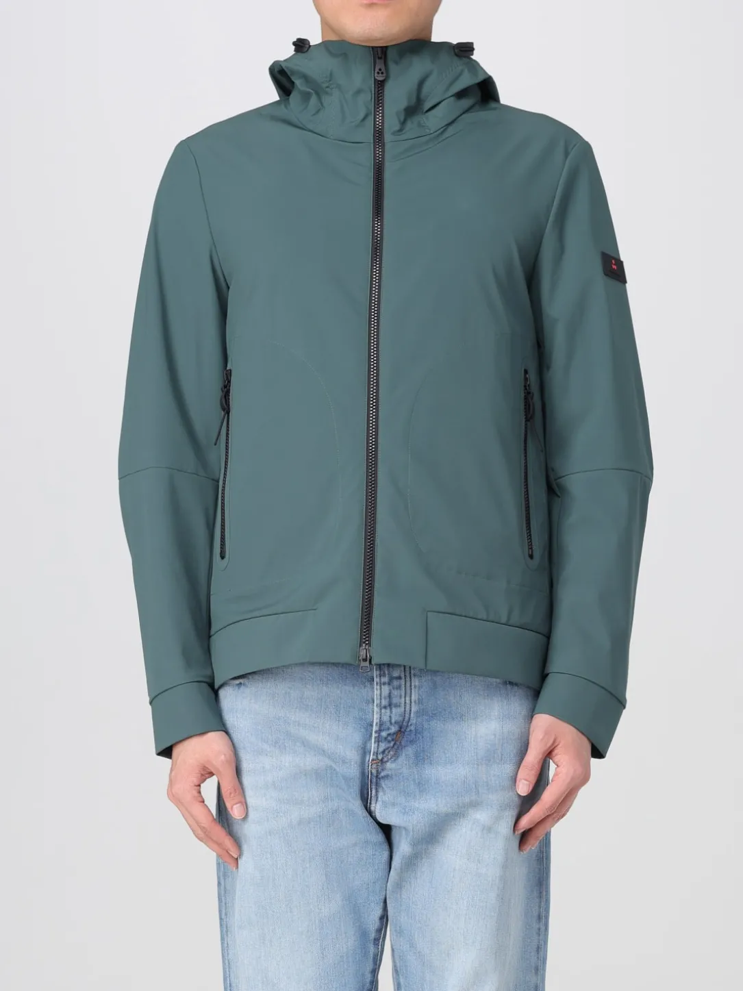 Giubbotto Peuterey in nylon con cappuccio