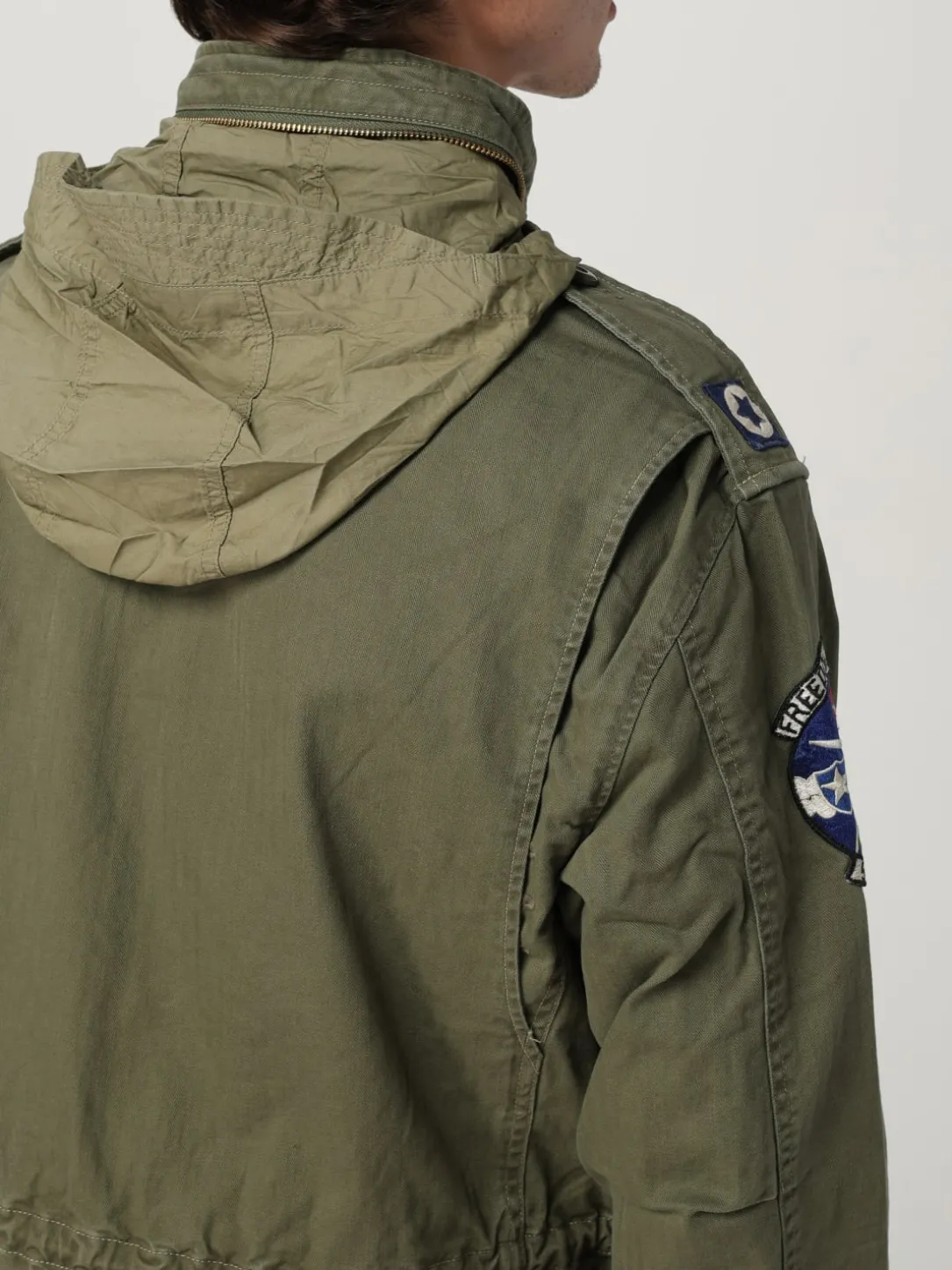 Giubbotto Polo Ralph Lauren in cotone con patch