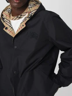 Giubbotto reversibile Burberry in nylon con stampa Vintage Check