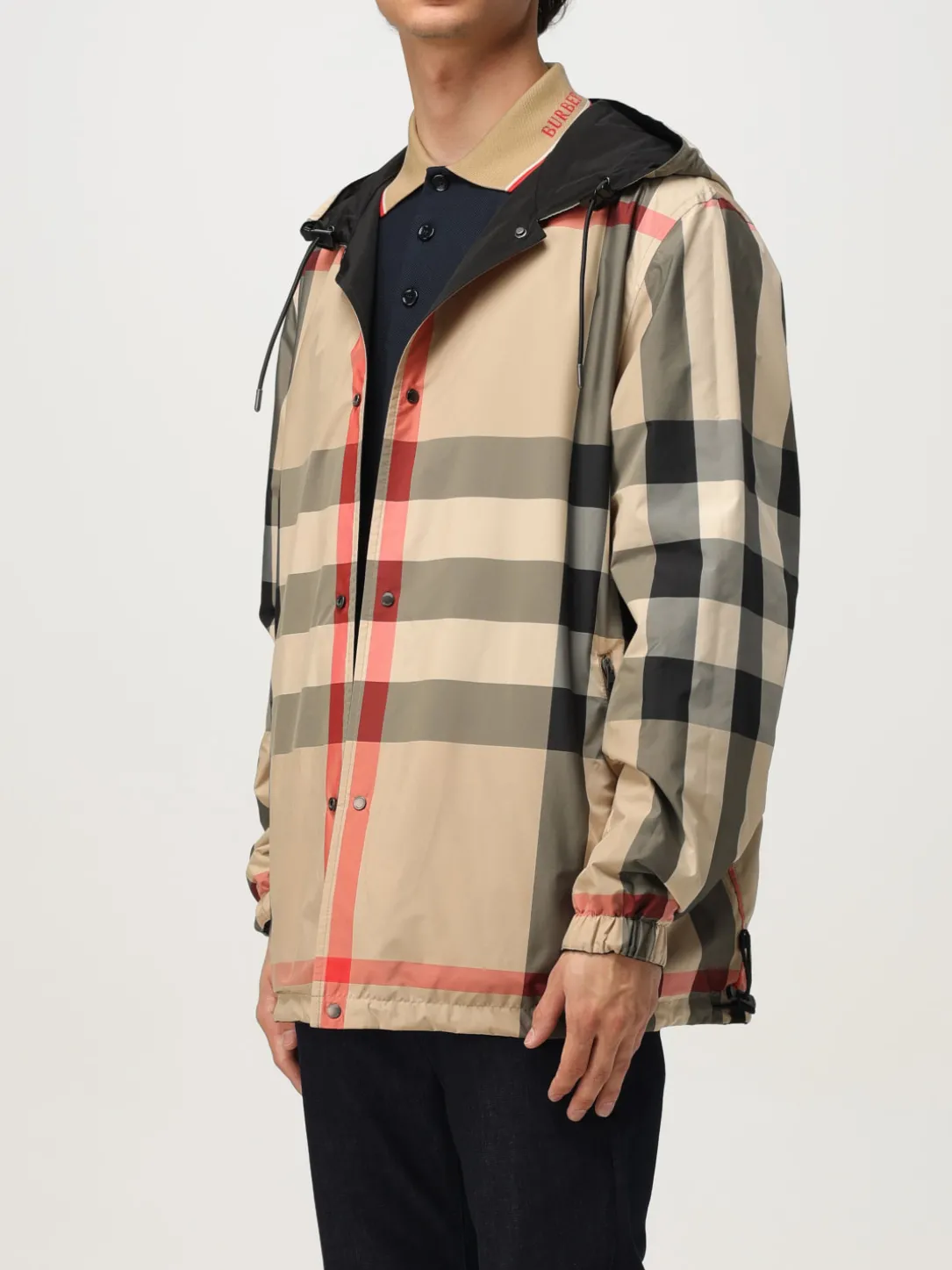 Giubbotto reversibile Burberry in nylon