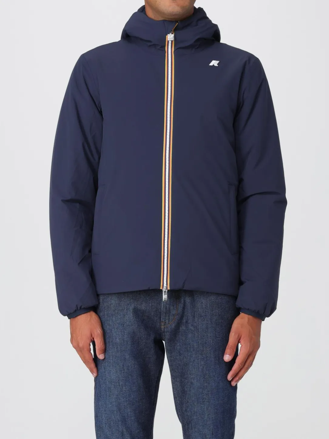 Giubbotto reversibile K-Way in nylon